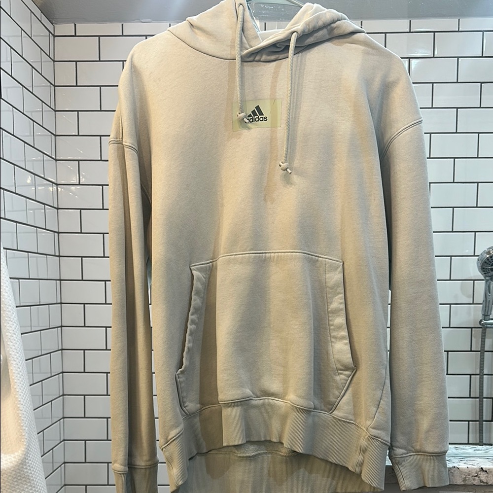 Adidas Men's Mint Green Hoodie